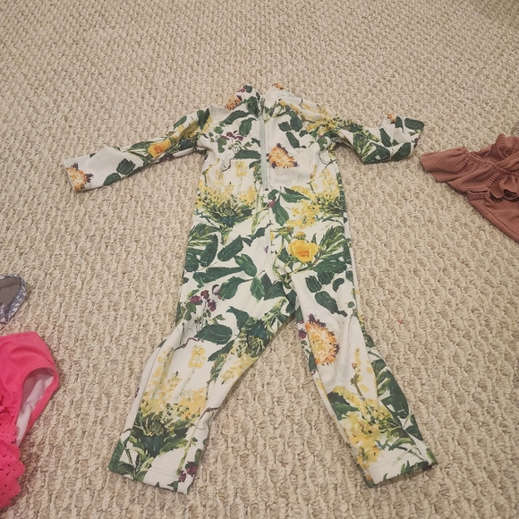 Bundle of Baby Girl Swimsuits 6-9 months - Picture 4 of 4